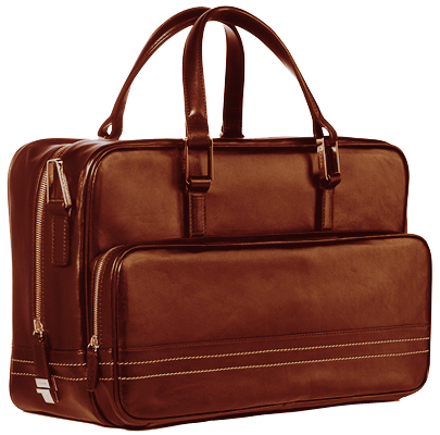 Large Brianna Bucket Bag red